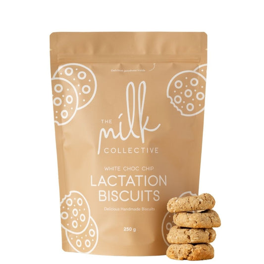 The Milk Collective - White Chocolate Chip Lactation Biscuits