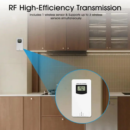Wi-Fi 4-in-1 Weather Station with TUYA App & Date Display