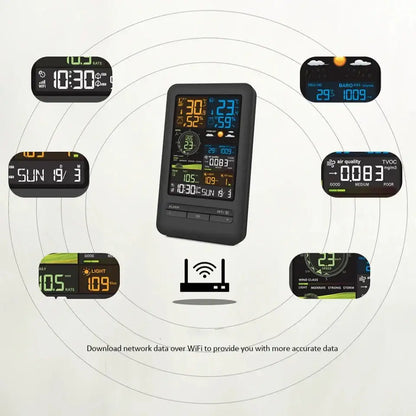 WiFi Smart Weather Station with Temperature & Humidity Sensor
