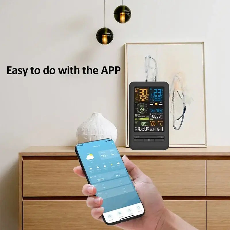 WiFi Smart Weather Station with Temperature & Humidity Sensor
