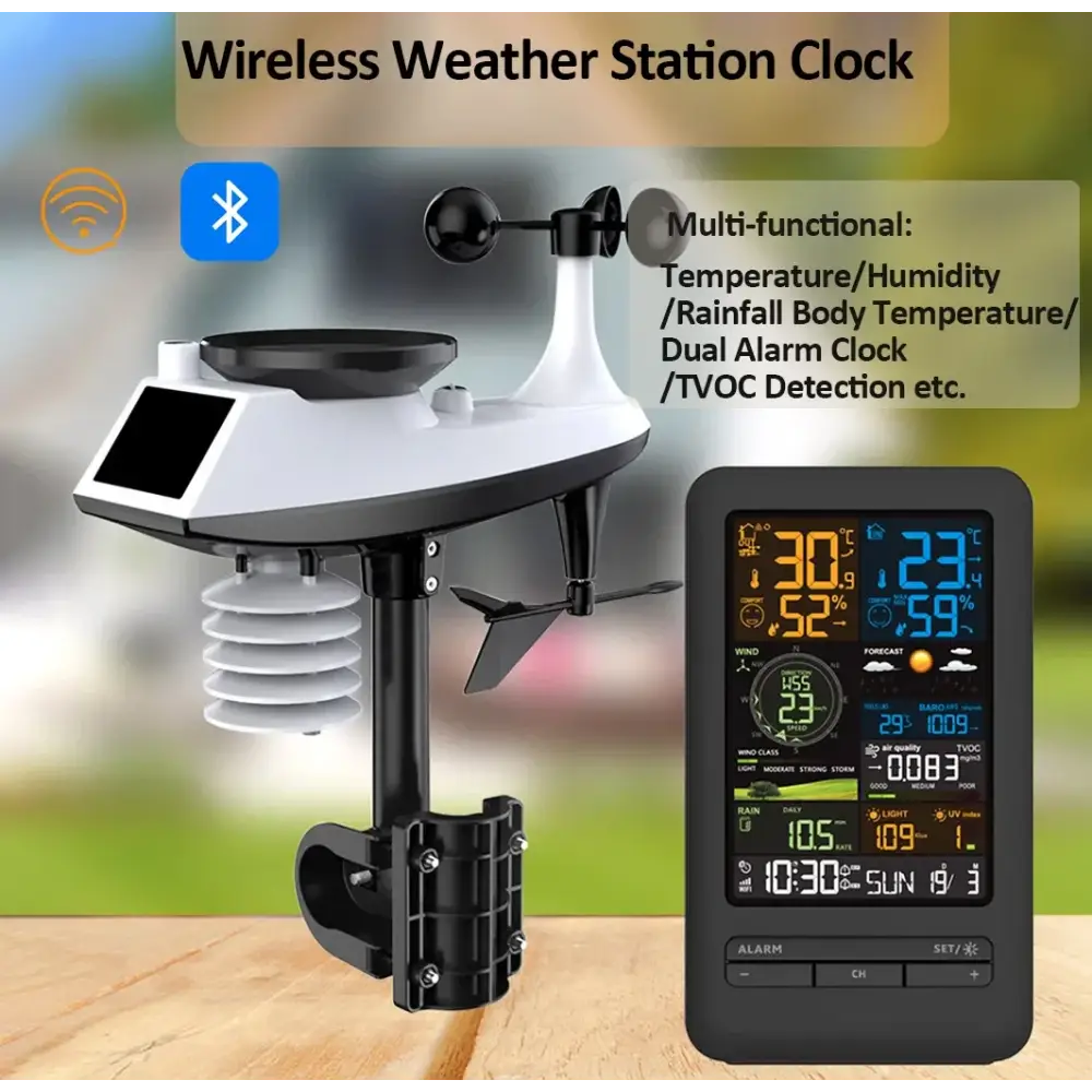 WiFi Smart Weather Station with Temperature & Humidity Sensor