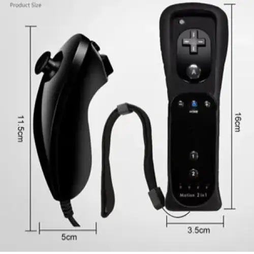 Wii Remote & Controller – With Motion Plus (8 colours available)