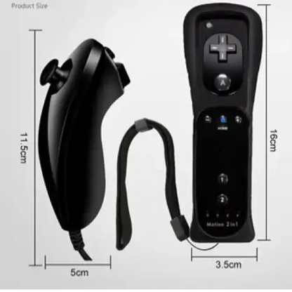 Wii Remote & Controller – With Motion Plus (8 colours available)