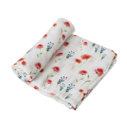 Little Unicorn - Single Cotton Muslin Swaddle Blanket