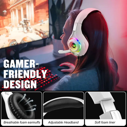 Wired 3.5mm Gaming Headset with Mic – PC/PS4/PS5/Xbox