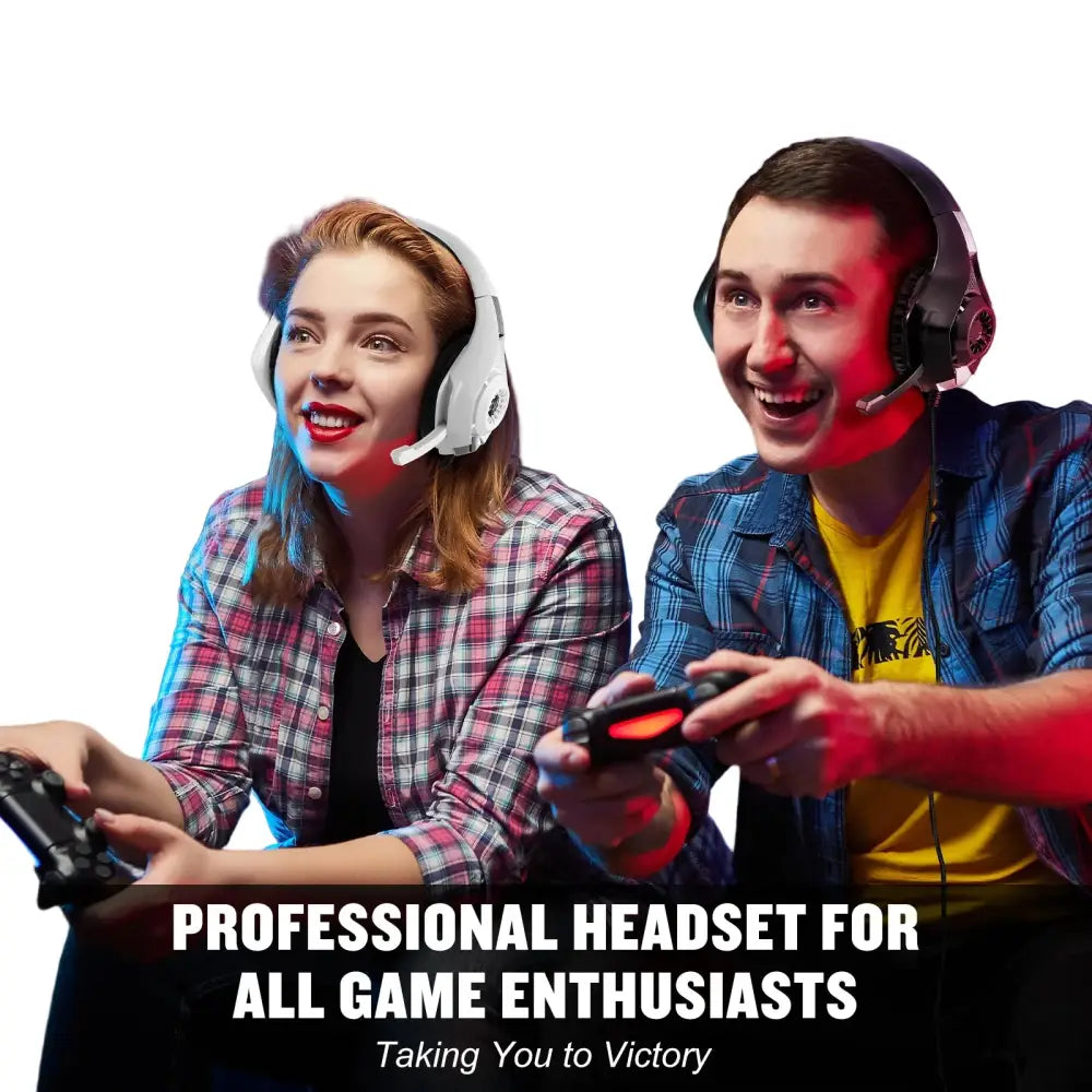 Wired 3.5mm Gaming Headset with Mic – PC/PS4/PS5/Xbox
