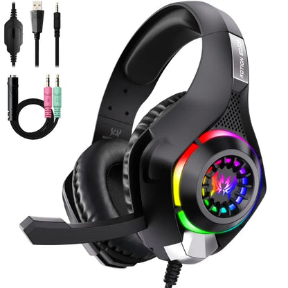 Wired 3.5mm Gaming Headset with Mic – PC/PS4/PS5/Xbox
