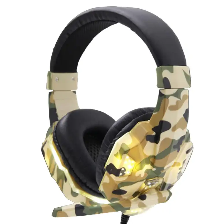 Wired Gaming Headset with Mic & LED (2 colours available)