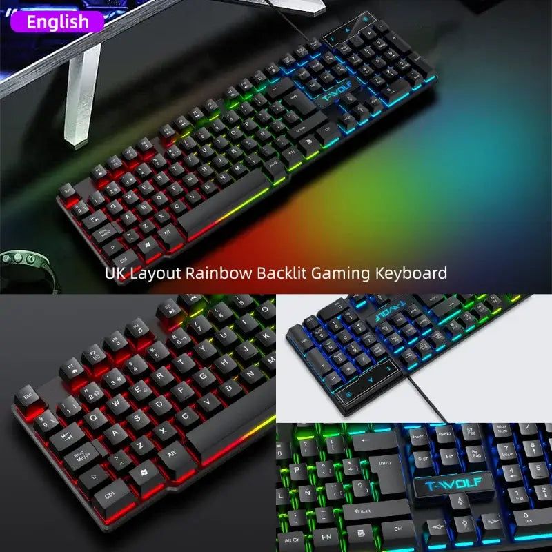Wired Keyboard & Mouse Set