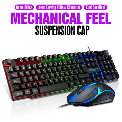 Wired Keyboard & Mouse Set