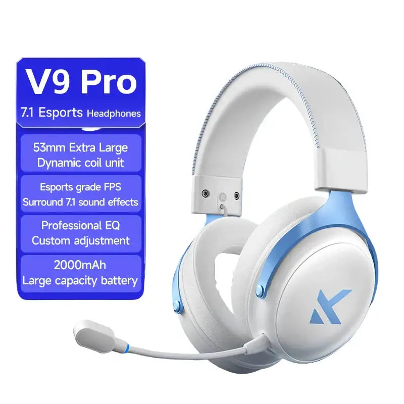 Wireless Bluetooth Headset – Tri-Mode, Low-Lag (4 colours available)
