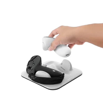 Wireless Charging Dock + G3 Controller Grips for Meta Quest 3/3S