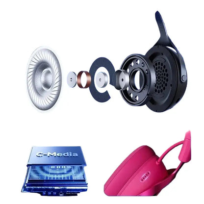 Wireless Gaming Headset – Bluetooth/2.4G (available in 3 colours)