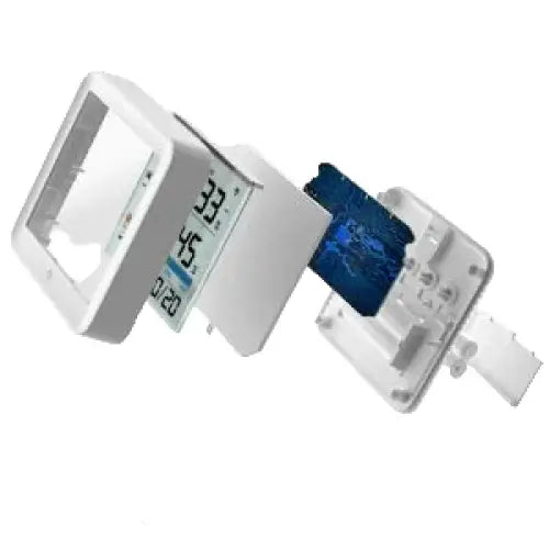 Wireless Indoor-Outdoor Weather Station with Remote Sensor (available in Black & White)