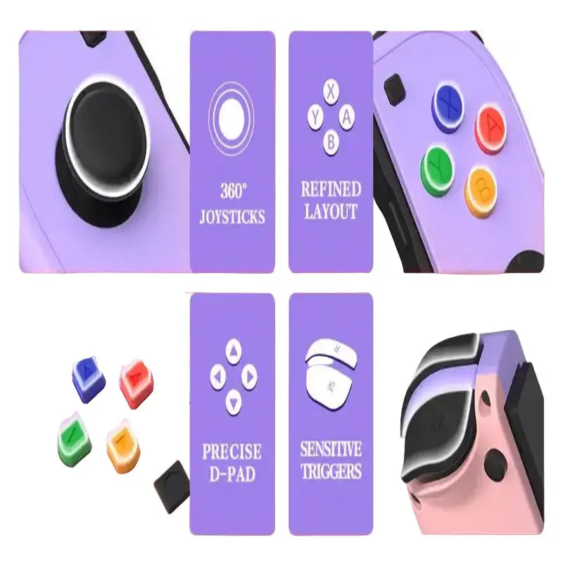Wireless Joycon Replacement for Switch/Lite/OLED (various colours available)