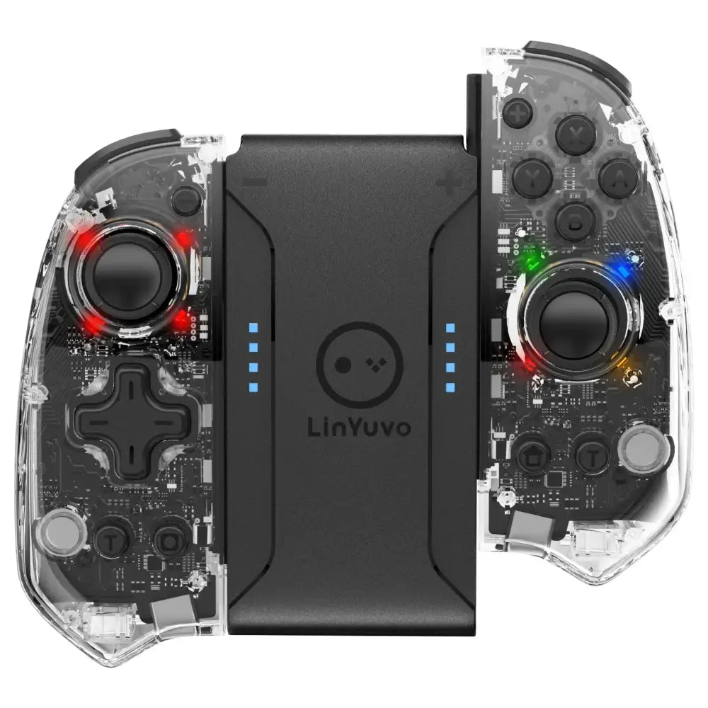 Wireless Joypad – 8-Color LED, Turbo, Vibration