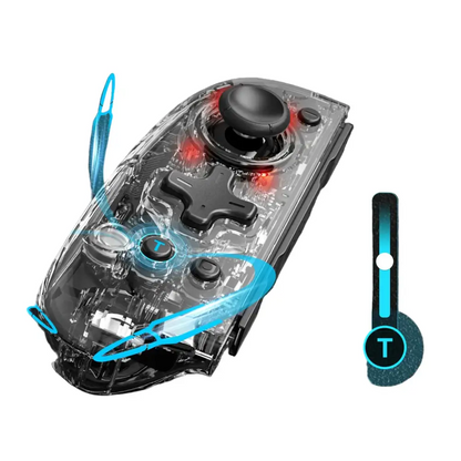 Wireless Joypad – 8-Color LED, Turbo, Vibration