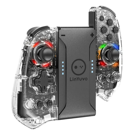 Wireless Joypad – 8-Color LED, Turbo, Vibration