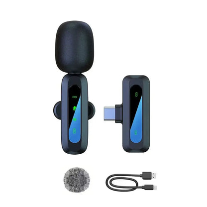 Wireless Lavalier Mic for iPhone, Android & PC (available in different sets)
