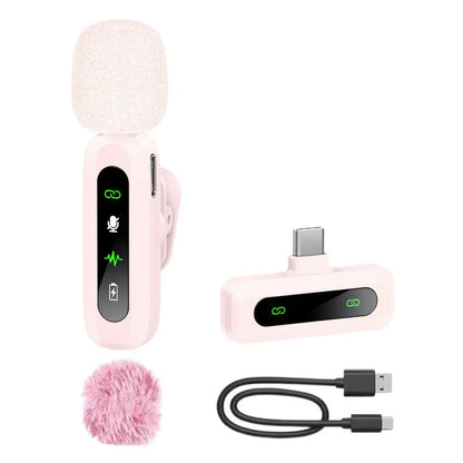 Wireless Lavalier Mic for iPhone, Android & PC (available in different sets)