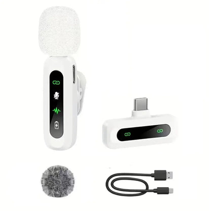 Wireless Lavalier Mic for iPhone, Android & PC (available in different sets)
