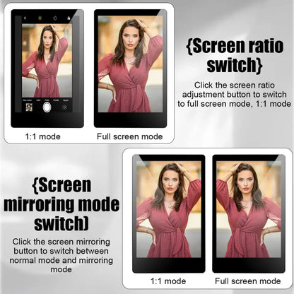Wireless Selfie Monitor Screen for iPhone & Android
