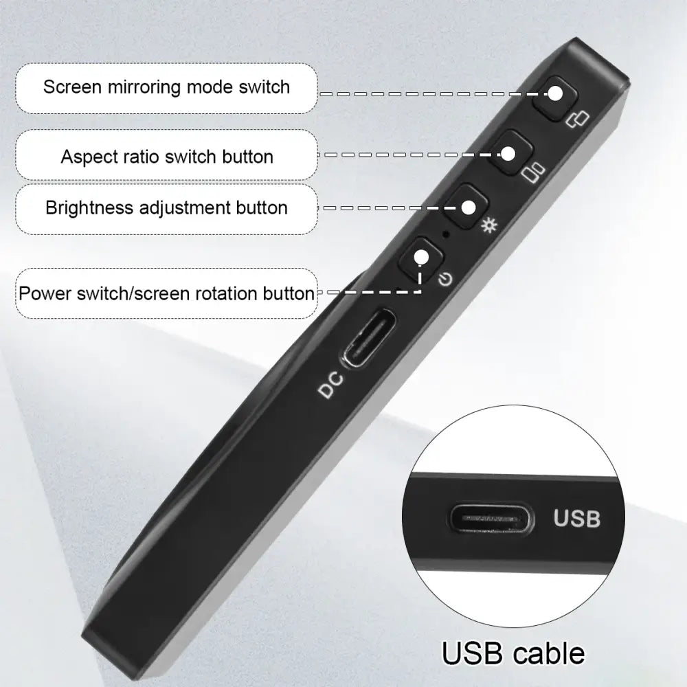 Wireless Selfie Monitor Screen for iPhone & Android