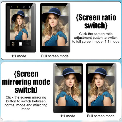 Wireless Selfie Monitor Screen for iPhone & Android
