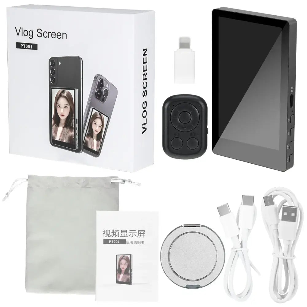 Wireless Selfie Monitor Screen for iPhone & Android