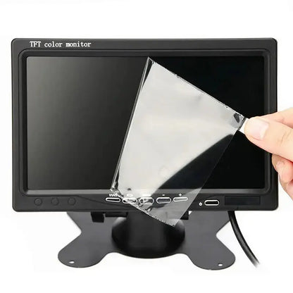 Wireless Reverse Camera Kit – 7" Monitor for Trucks, Buses & RVs with IR Night Vision
