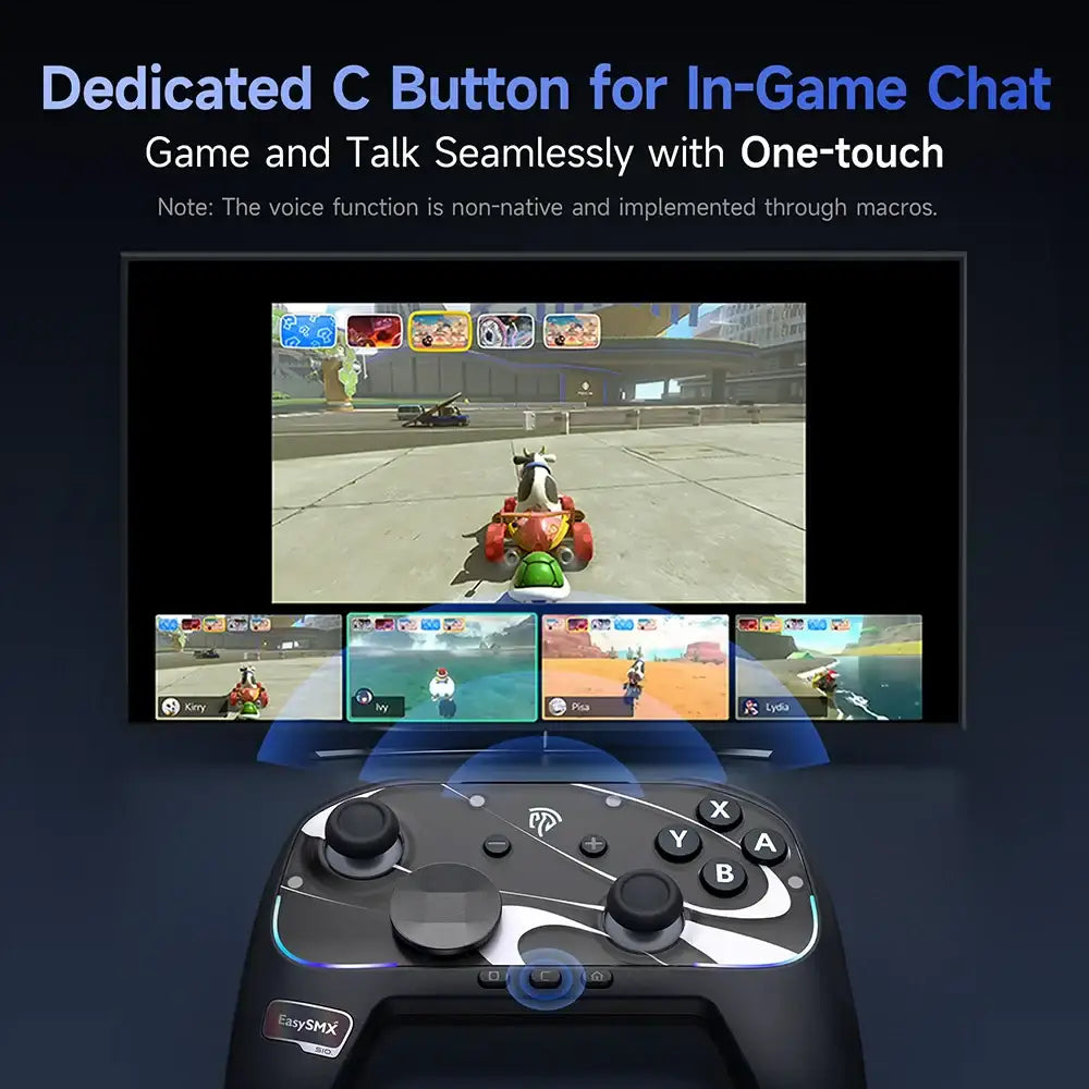 Wireless RGB Gamepad (available in Black & White)