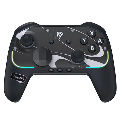 Wireless RGB Gamepad – Switch 2/PC/Phone/TV, NFC, Gyro (available in Black & White)