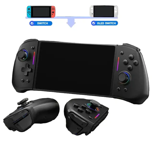 Wireless RGB Joy-Pad – Switch/Lite/OLED (available in 5 colours)
