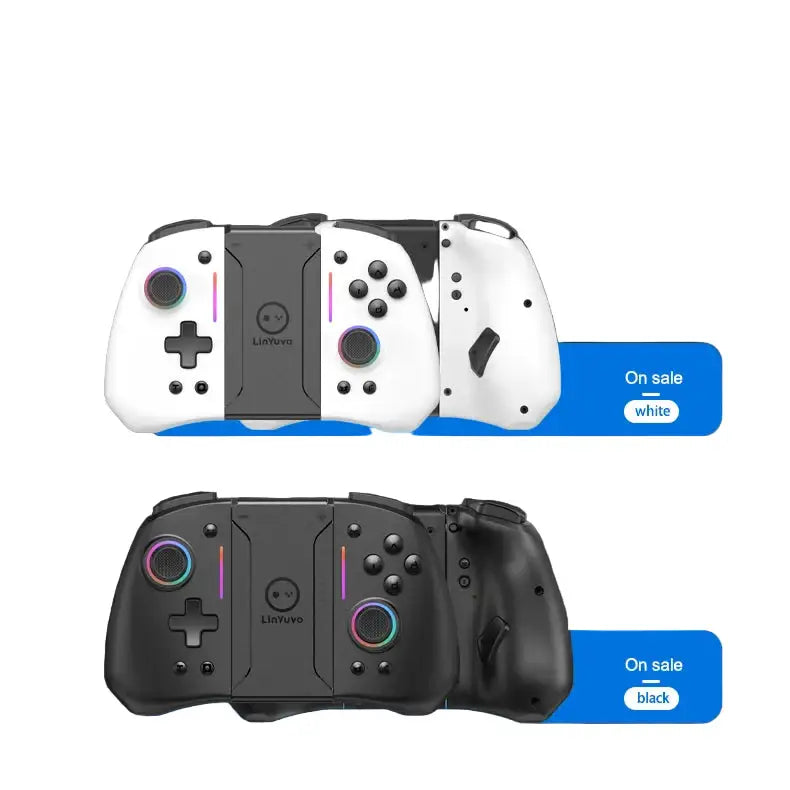 Wireless RGB Joy-Pad – Switch/Lite/OLED (available in 5 colours)