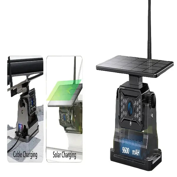 Wireless Solar – 5" Rear View Monitor
