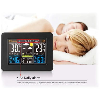Wireless Weather Station with LCD Display & Clock