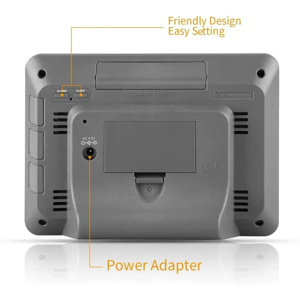 Wireless Weather Station with LCD Display & Clock