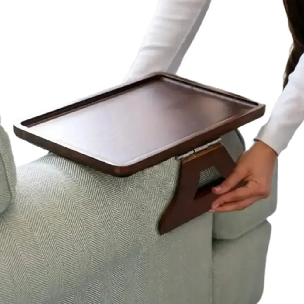 Wooden Sofa Armrest Tray