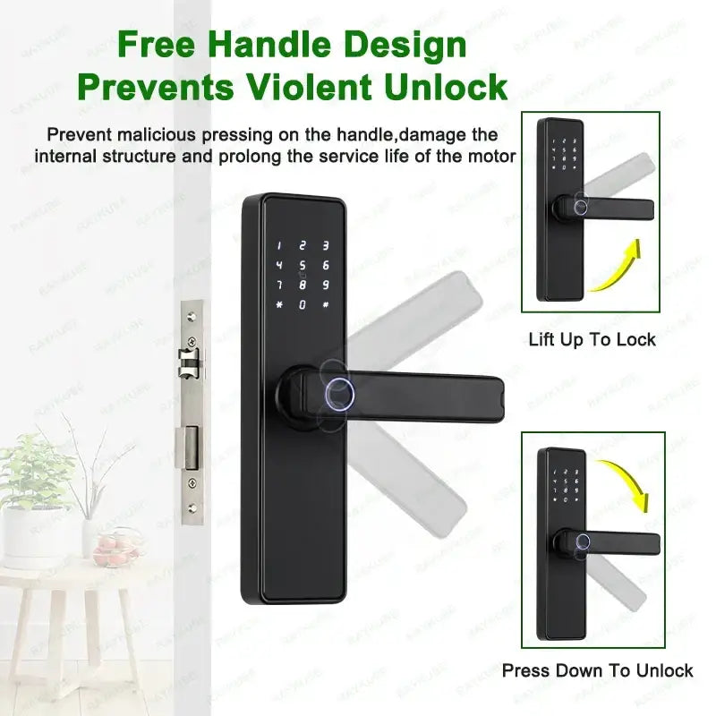 RAYKUBE K20 Biometric Fingerprint Door Lock
