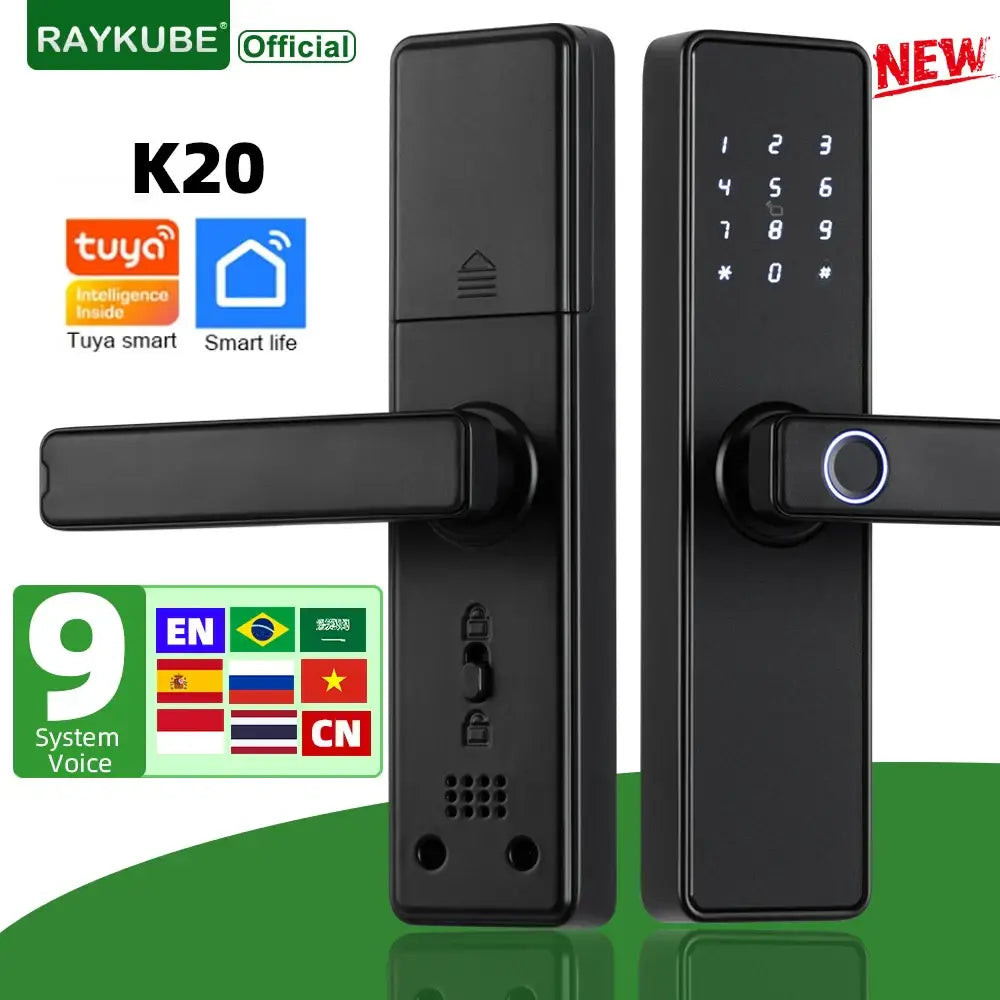RAYKUBE K20 Biometric Fingerprint Door Lock