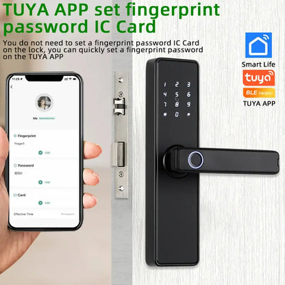 RAYKUBE K20 Biometric Fingerprint Door Lock