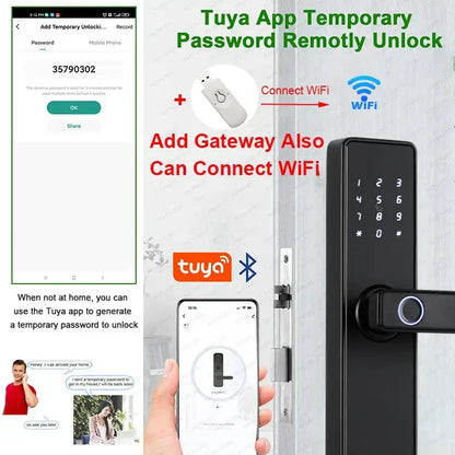 RAYKUBE K20 Biometric Fingerprint Door Lock