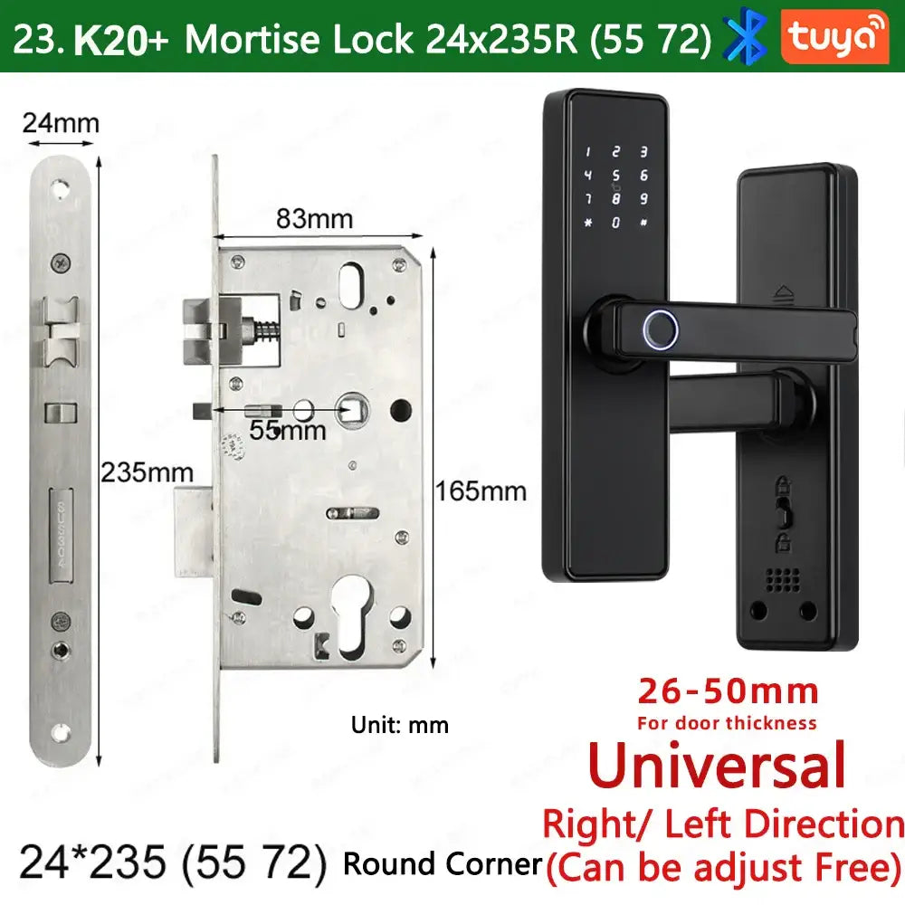 RAYKUBE K20 Biometric Fingerprint Door Lock