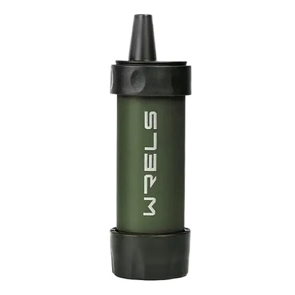 Portable Survival Water Filter for Safe Direct Drinking