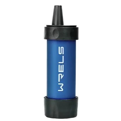 Portable Survival Water Filter for Safe Direct Drinking