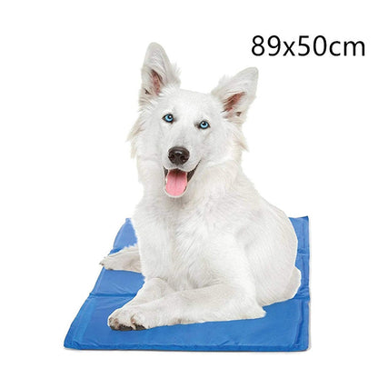XL Pet Cooling Pad Cool Gel Mat Dog Cat Bed Non-Toxic Dog Summer
