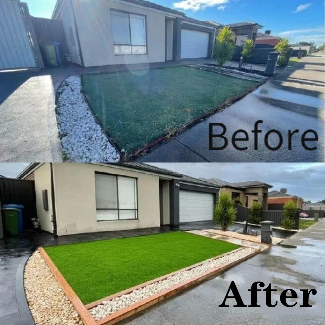 Two Pieces 1X10M Artificial Grass 17MM 20M2