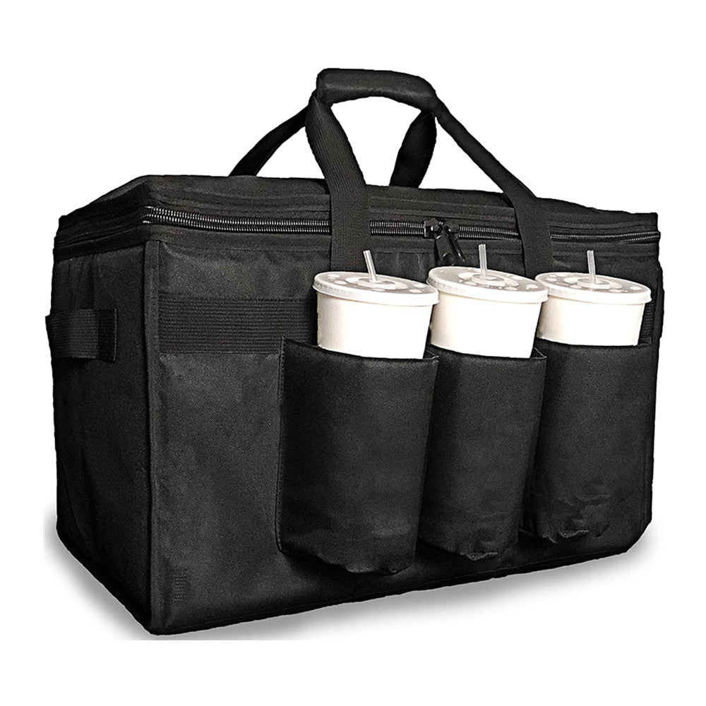 Food Delivery Bag with Cup Holders - salelink.co.nz