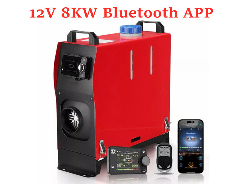 Diesel Air Heater 12V 8KW Bluetooth App