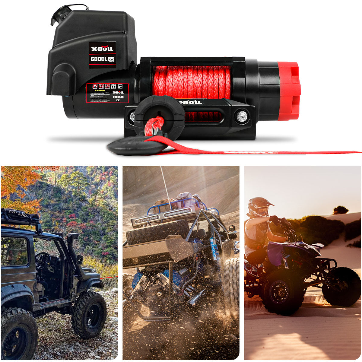 X-BULL Electric Winch 6000LBS